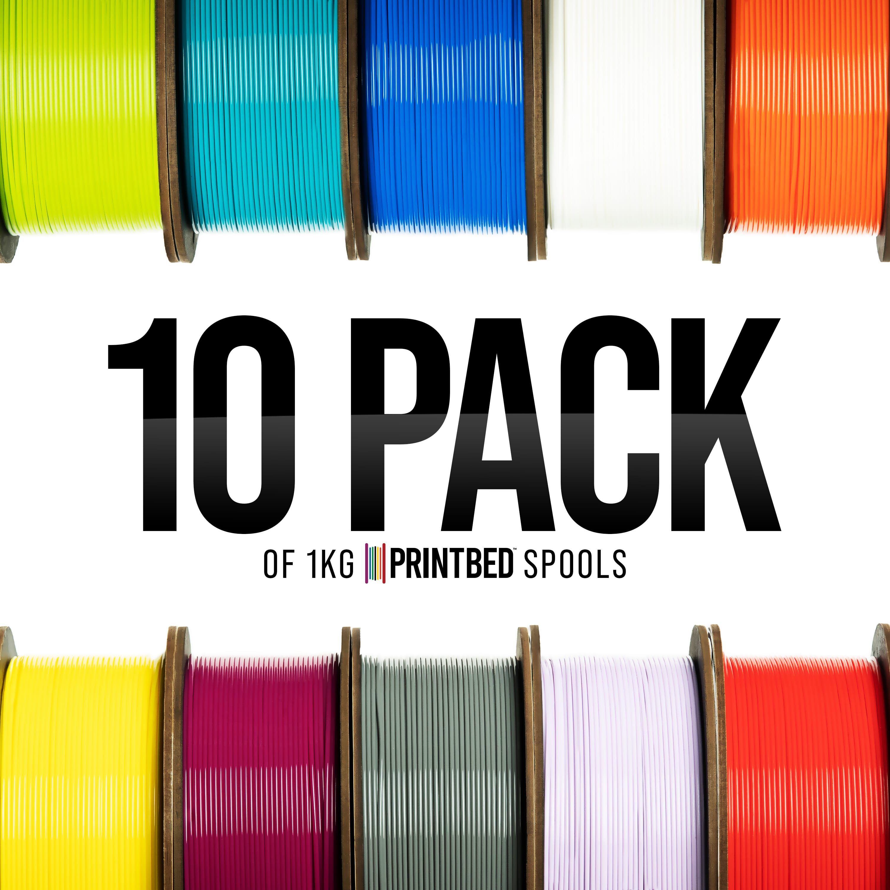 10 Pack of PLA