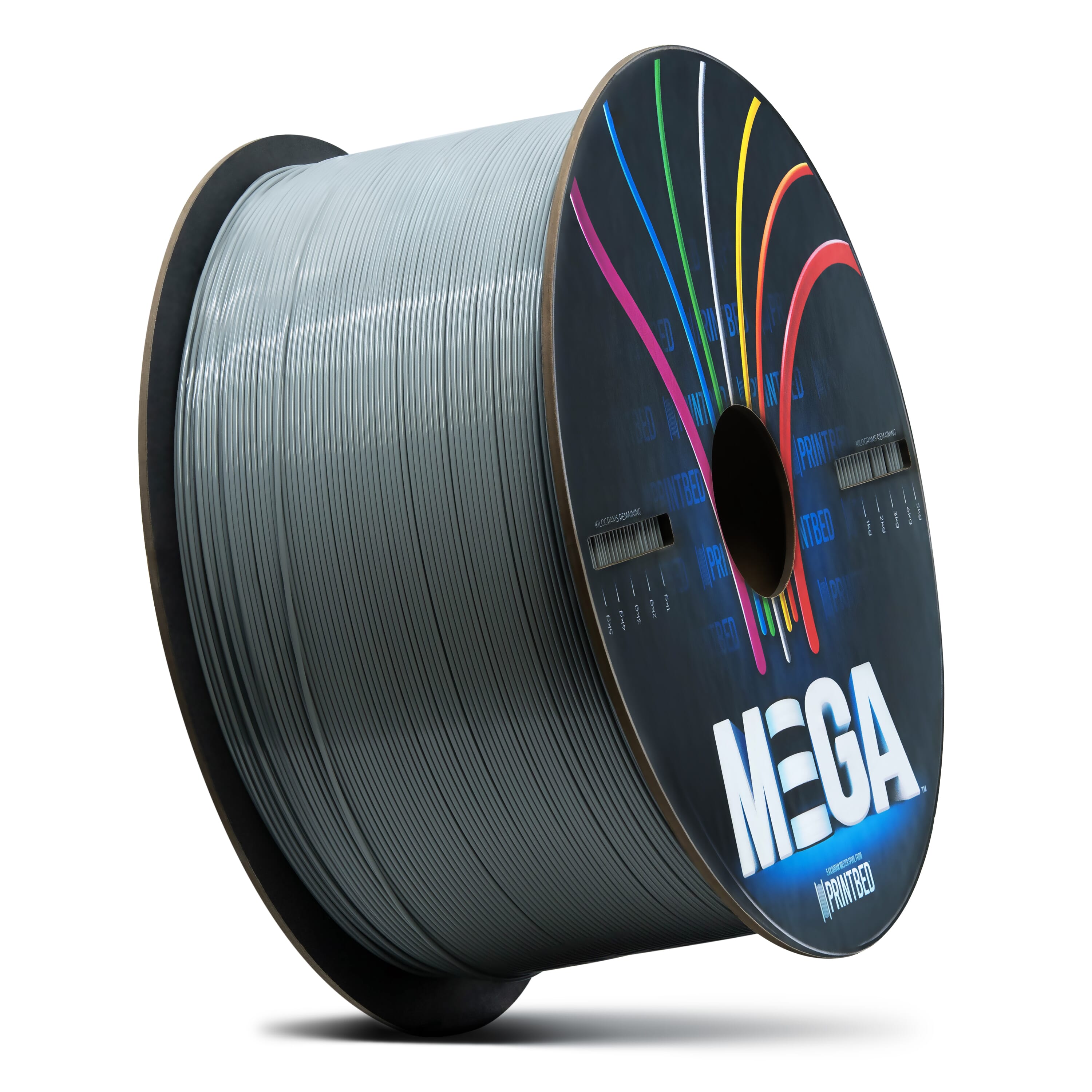 Printbed Grey PLA filament
